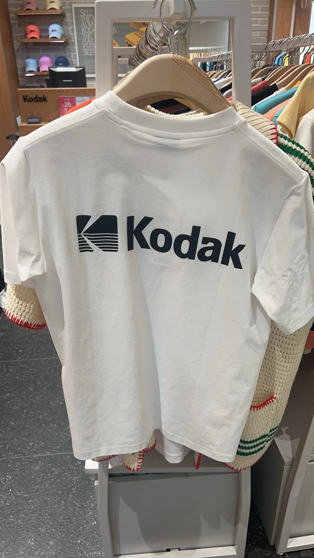 Streetwear Brand Top - Kodak Unisex Oversized T-Shirt Classic Brand