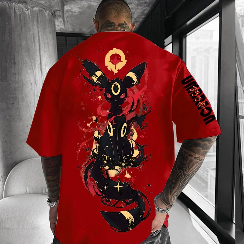 Streetwear Brand Top - Pokémon Co-branded Print T-shirt 2025 Summer