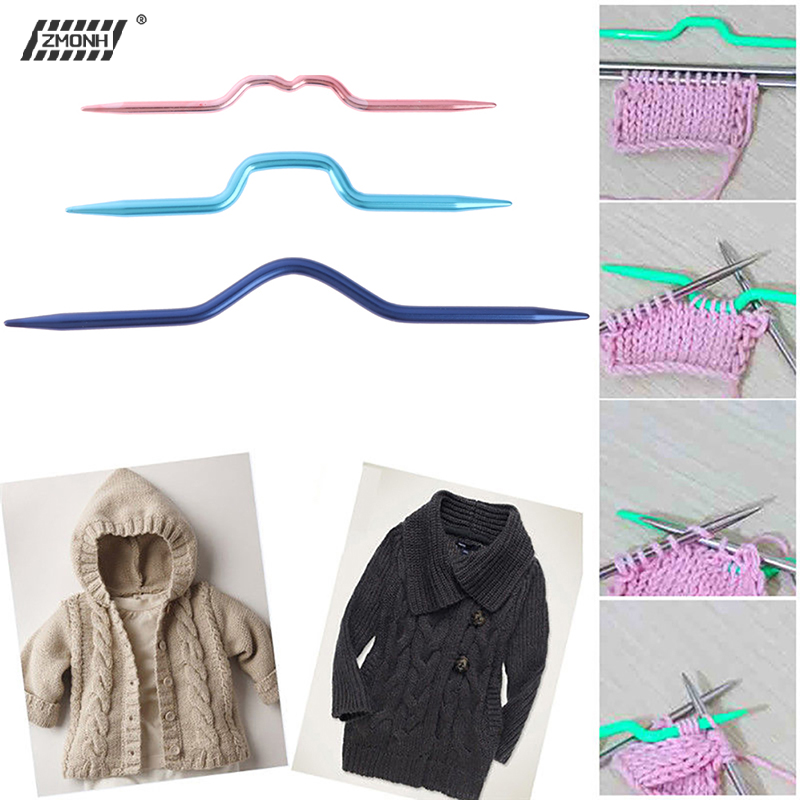 Kith Sweater Knit - [H]3Pcs/lot Curved Crochet Hooks Aluminum Knitting