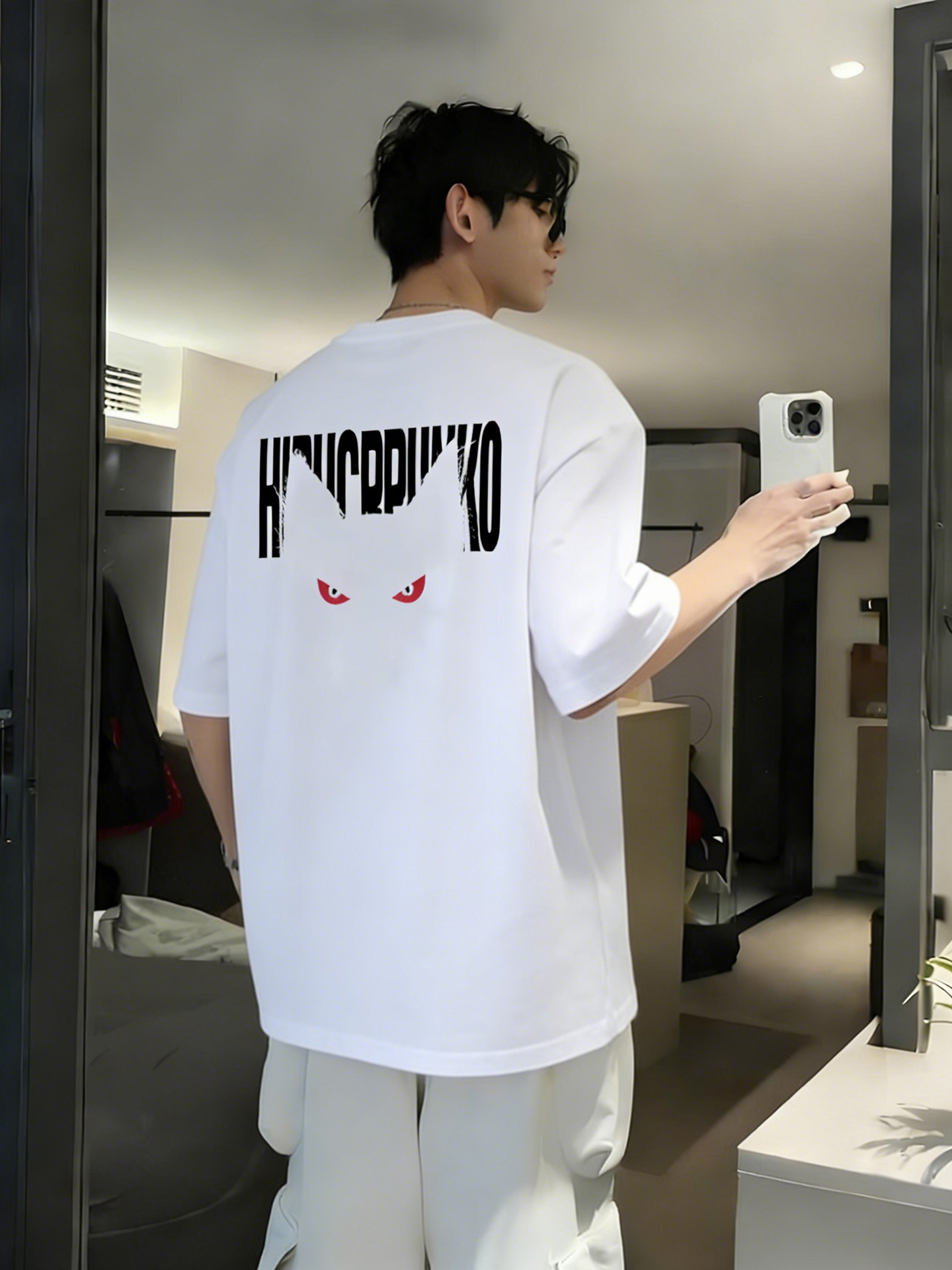 Streetwear Brand With Eye - Men's ort Sve T-irt Devil Eye