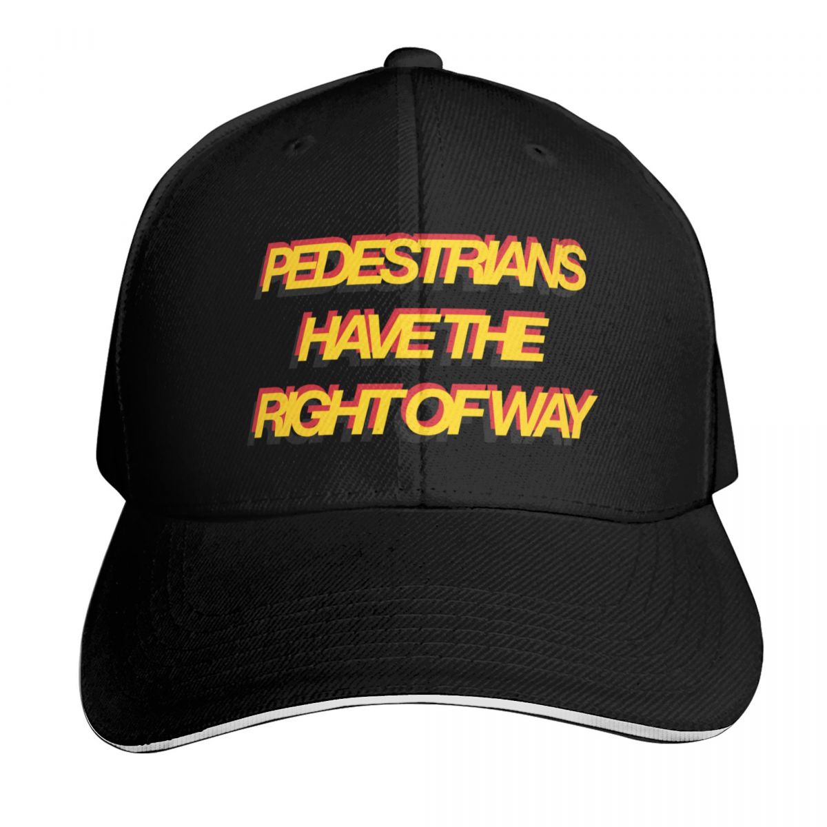Streetwear Brand Bag - Pedestrians Have the Right of Way