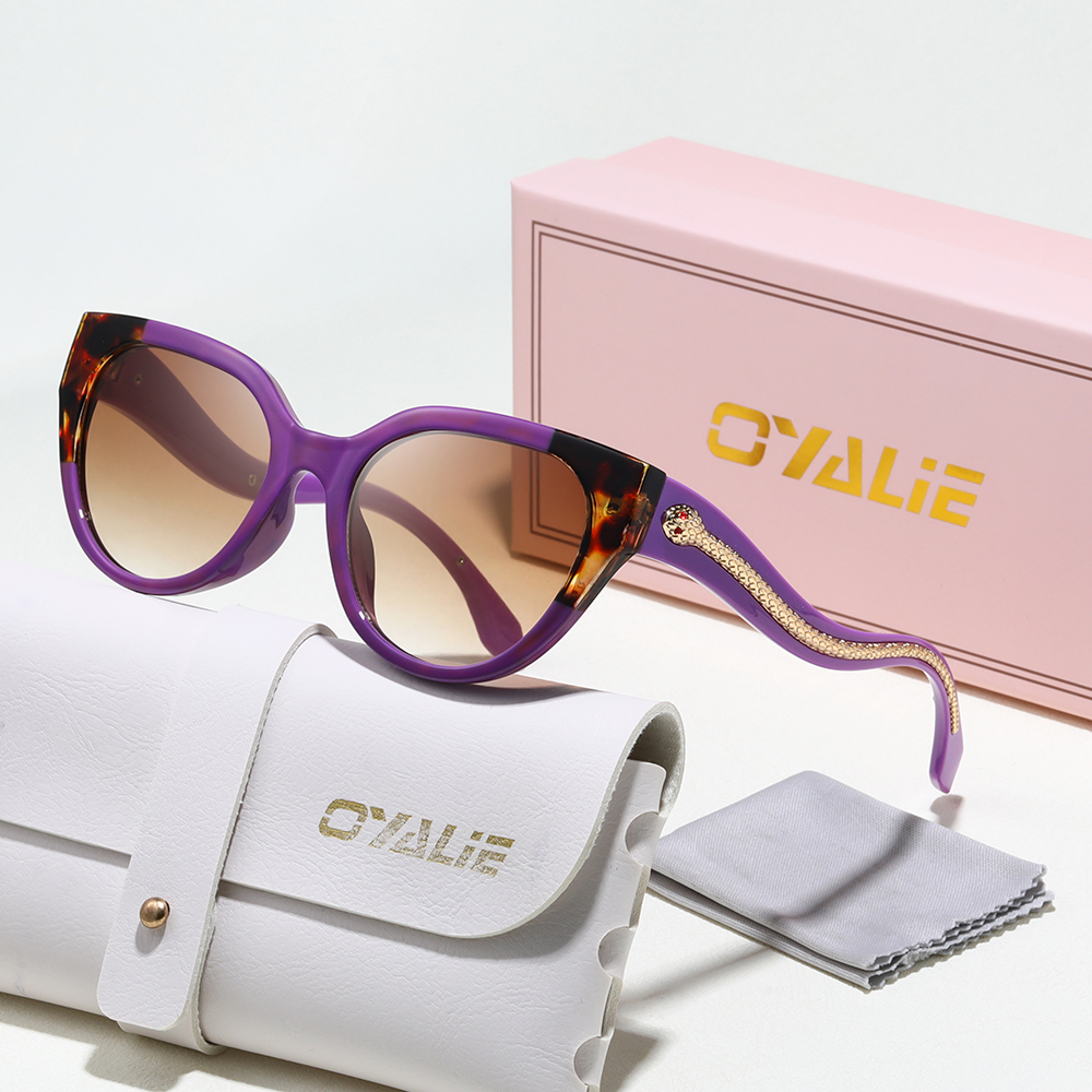 Streetwear Brand With Eye - Oyalie Women's Fashionable Cat-Eye Glasses, with