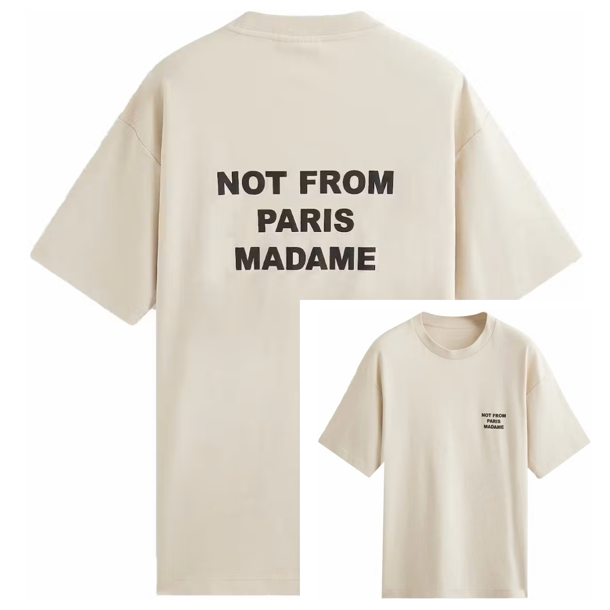 Black Classic Paris Slogan Pre - đánh giá và giá Streetwear Brand Slogans