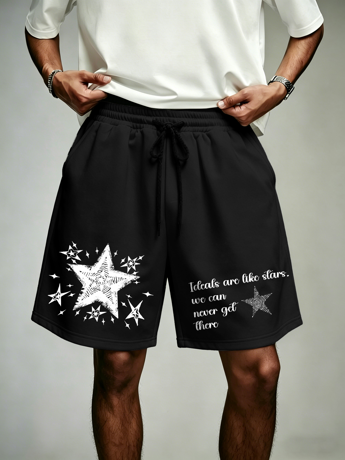 Men's Oversized Gothic Streetw - đánh giá và giá Streetwear Brand Slogans