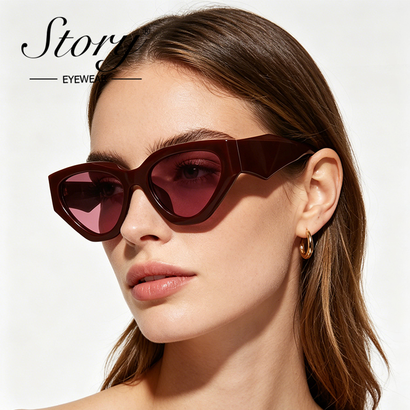 STORY Trendy Large Cat Eye Sun - đánh giá và giá Streetwear Brand With Eye
