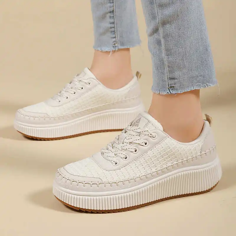 Brown Shoes Woman Flats Autumn - đánh giá và giá Streetwear Brand Drops