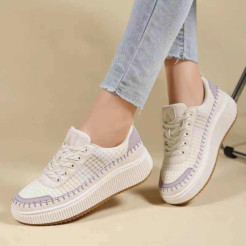 Brown Shoes Woman Flats Autumn - đánh giá và giá Streetwear Brand Drops