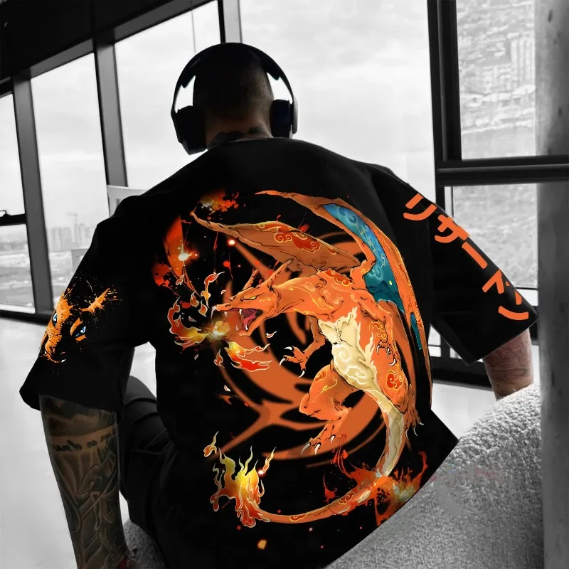 Pokémon Co-branded Print T-shi - đánh giá và giá Streetwear Brand Top