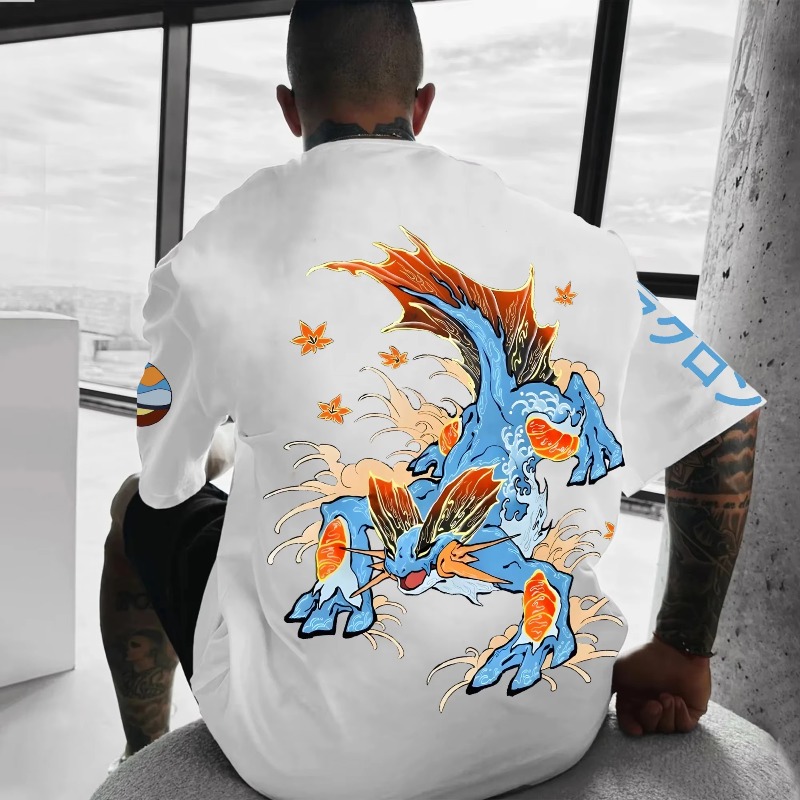 Pokémon Co-branded Print T-shi - đánh giá và giá Streetwear Brand Top