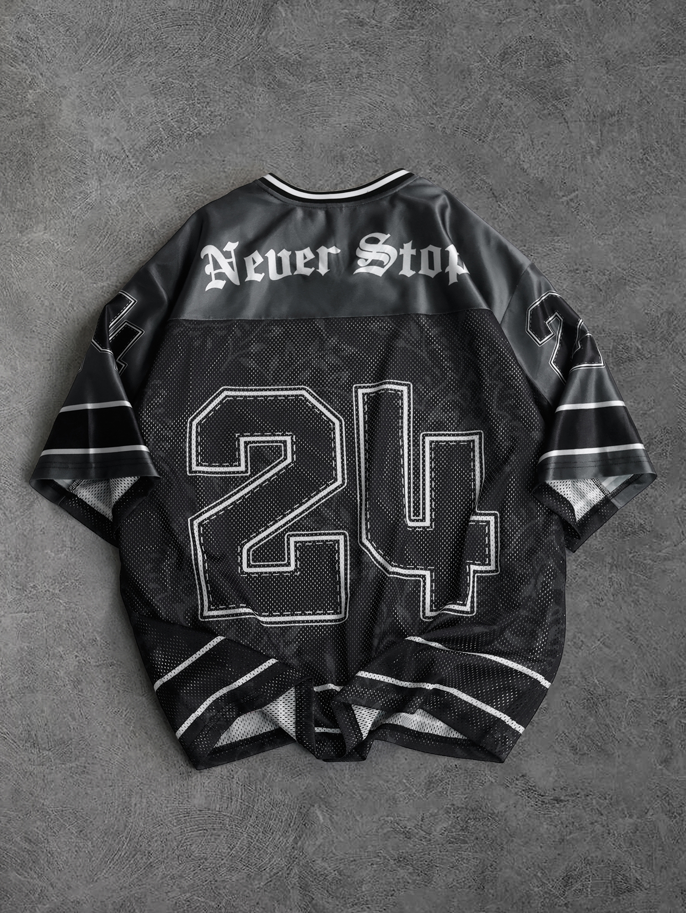 Men's Oversized Streetwear Jer - đánh giá và giá Streetwear Brand Football Jersey